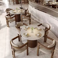 Meubles de restaurant sur mesure, chaises de restaurant en bois massif, style moderne, vente en gros, adaptées aux cafés et aux hôtels