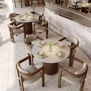 Meubles de <span class=keywords><strong>restaurant</strong></span> sur mesure, chaises de <span class=keywords><strong>restaurant</strong></span> en bois massif, style moderne, vente en gros, adaptées aux cafés et aux hôtels - Product Image 3