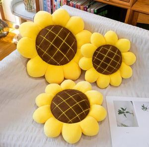 Popular Flower Floor Pillow Sunflower Shape Cushion Cute Seating Pad Chair Cushion Oversized <b>Throw</b> Pillow for Home Decoration - Product Image 1