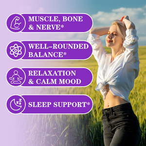 Gummies de glycinate de magnésium chaudes : Soutien immunitaire, équilibre complet, soulagement du stress, et bien-être musculaire, articulaire, osseux et du sommeil - Product Image 5