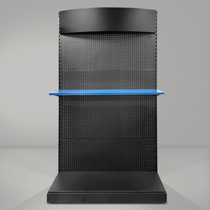 금속 페그보드 진열대 소매점 선반 독립형 페그보드 진열대 - Product Image 3