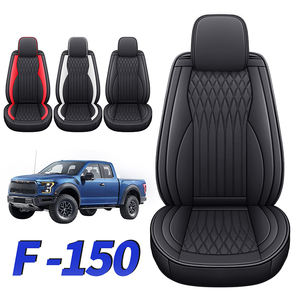 Fundas de asiento de coche personalizadas para <span class=keywords><strong>Ford</strong></span> F150, juego completo de cuero 2023 Original, a prueba de agua, 2009-2022, gran oferta - Product Image 5