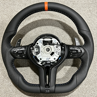 Volant sport personnalisé à fond plat pour BMW F10 F15 F16 F20 F22 F25 F26 F30 F31 F32 F34 F35 F36 M3 F80 M4 F82