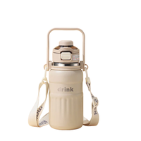 Gobelet isotherme OEM en acier inoxydable 316 de 800 ml (27 oz) avec double couvercle à clapet anti-fuite sans BPA – Cadeau d'affaires