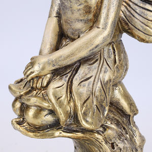 Estatua de Jardín de Hadas Encantadas <span class=keywords><strong>Redeco</strong></span>, Material de Óxido de Magnesio, Estilo Vintage, Decoración de Exterior con Luz LED - Product Image 5