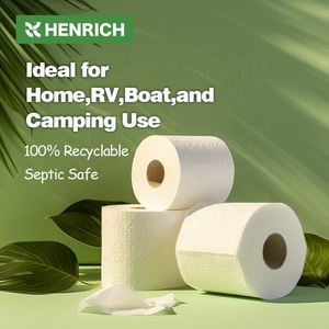 Papier <span class=keywords><strong>toilette</strong></span> OEM en bambou biologique, économique, 3 plis, en pâte de bois, avec logo personnalisé, USA - Product Image 3