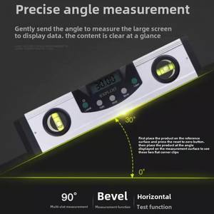 औद्योगिक ग्रेड मिनी एल्यूमीनियम मिश्र धातु चुंबकीय लेजर अवरक्त स्तर उच्च परिशुद्धता मापने वाले उपकरण - Product Image 2