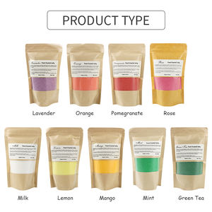 Gelatina de cristal de lavanda para baño de <span class=keywords><strong>pies</strong></span>, polvo de Spa de etiqueta privada para <span class=keywords><strong>masaje</strong></span>, gelatina blanqueadora para pedicura, sal para <span class=keywords><strong>pies</strong></span> a granel - Product Image 2