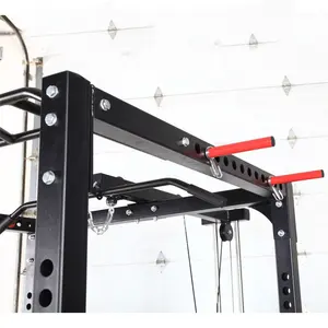 Hot Selling Gym Fitness Equipment Multi Function Crosser Trainer Power Cage Squat Rack Smith Machine