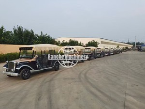 Vehículo Turístico Eléctrico de Lujo para 8 Personas, Estilo Retro Vintage, con Batería de Plomo-Ácido y Velocidad Máxima de 60 km/h - Product Image 3