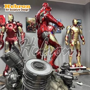 Statua Personalizzata di <span class=keywords><strong>Iron</strong></span> <span class=keywords><strong>Man</strong></span> MK45 in Resina di Alta Qualità, Action Figure Marvel, Supereroe <span class=keywords><strong>Iron</strong></span> <span class=keywords><strong>Man</strong></span> degli <span class=keywords><strong>Avengers</strong></span> per Decorazione - Product Image 3
