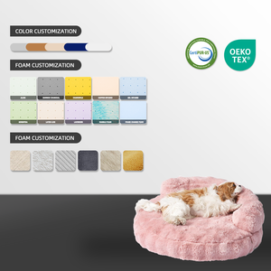 غطاء مخصص من المصنع كلب أليف قابل للإزالة مع رغوة ذاكرة كلب غطاء مقاوم للماء OEM ODM - Product Image 5