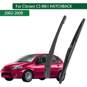 Set di Spazzole e Braccio per Tergicristallo Posteriore, per Finestrino Posteriore di Citroen <span class=keywords><strong>C3</strong></span> Mk1 Hatchback 2002-2009 - Product Image 1
