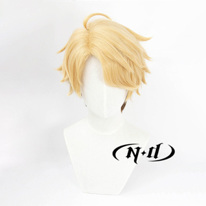 วิกผมคอสเพลย์ ND อาราชิ นารุคามิ ชุดประกอบผมจากอนิเมะ Ensemble Stars สำหรับงานคอมมิคคอน ทำจากเส้นใยทนความร้อนสูง สีน้ำตาลอ่อน ทนความร้อนสูง รุ่นโรส - Product Image 2