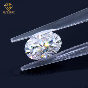 <span class=keywords><strong>Moissanite</strong></span> Oval GRA de 1 Quilate, Corte Oval, Cor DEF Branco, VVS, Pedra Solta de <span class=keywords><strong>Moissanite</strong></span> 5x7mm, Preço de Atacado, Diamante Solto de <span class=keywords><strong>Moissanite</strong></span> para Joias - Product Image 1