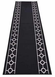 Tùy Chỉnh Cao Su Ủng Hộ Không Trượt Đen <span class=keywords><strong>Runner</strong></span> Rug - Product Image 2