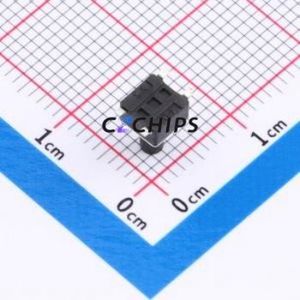 TS110916070 Tactile Switch SMD-4P,4.5x4.5mm Switch Single Pole Single Throw Round Button 1.6N 7mm - Product Image 2