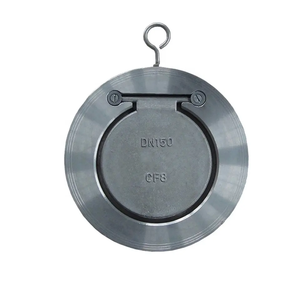 Ss316 h74w thép không gỉ cf8 DN100 PN16 mỏng Đĩa đơn <span class=keywords><strong>Swing</strong></span> <span class=keywords><strong>Wafer</strong></span> kiểm tra van - Product Image 6