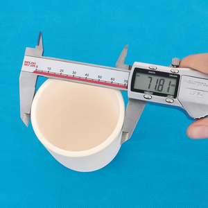 Crisol de Cerámica de Corindón/Alúmina de Alta Pureza (99% Al2O3) de 10ml, 20ml, 30ml, 40ml, 50ml, Tipo Le <span class=keywords><strong>Creuset</strong></span> - Product Image 6