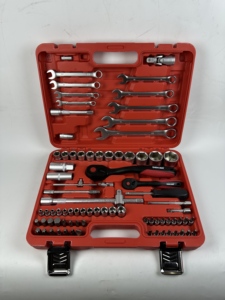 Chất Lượng Cao 82 Pcs Catraca 82 Trong 1 Vít Điều Khiển Xe Sửa Chữa Hộp Công Cụ Phần Cứng Các Mặt Hàng Ratchet Cờ Lê Cờ Lê Ổ Cắm Hộp Thiết Lập - Product Image 5