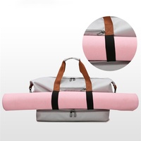 Sac de voyage personnalisé MKW2101 avec logo pour les voyages d'affaires, les séances d'entraînement, le yoga, les sacs de fitness unisexes, sac de sport avec compartiment pour chaussures