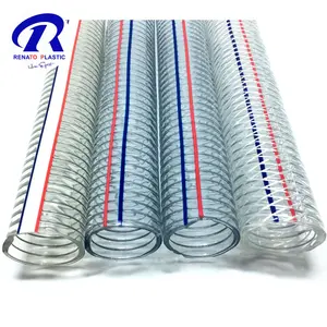 China supplier 6 Inch 3 bar Reinforcement Steel Wire Dust Collector Pipe Hose