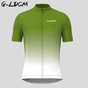 G-LDCM Custom Any Pantone Colors Seamless Short Sleeve Biker Shirts Mountain Bike Jersey Cycling Jersey