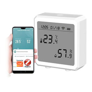 ZB-195 Tuya Smart ZigBee Capteur de température et d'humidité Hygromètre avec écran LCD numérique Contrôle à distance via l'application Smart Life - Product Image 1