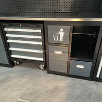 Gabinete Modular para Herramientas de Reparación de Automóviles de 7 m de Longitud con 521 Piezas de Herramientas Manuales, Estación de Almacenamiento para Taller y Garaje, MOQ 1 Pieza