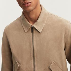 Giacche Invernali su Misura OEM con Colletto a Bottoni in Camoscio, Stile Aviatore e Bomber con Zip, Vestibilità Regolare - Product Image 2