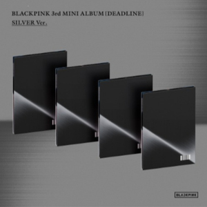 KPOP BLACKPINK 3er Mini Álbum DEADLINE SILVER Ver. CD Coleccionable Oficial Bluewave Music Korea Merch de Regalo para Grupo Femenino - Product Image 2