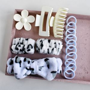 Eco-Friendly Custom Plastic Hair Tie Sets with Decorative Headbands, Great for Promotional Tool Kits - Product Image 1
