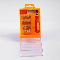 Kit de tournevis de précision 31-en-1 avec support de rangement, embouts CR-V pour la réparation de téléphones, ordinateurs portables et montres