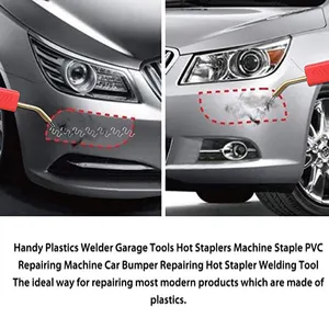 Kunststoffs chweiß gerät Garagen werkzeuge Handliche Heiß hefter Maschine PVC Kunststoff Reparatur maschine Auto Stoßstange Reparatur