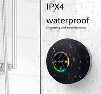 Altavoz Bluetooth LED Inalámbrico Portátil con Ventosa para Deportes en Interiores, Precio de Fábrica al por Mayor, Listo para Enviar