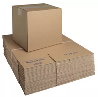 Caja de Cartón Corrugado Reciclable con Logotipo Personalizado Impreso 2025, Caja de Cartón para Envío y Mudanza