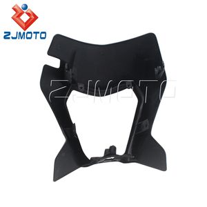 Noir Orange Blanc <span class=keywords><strong>Enduro</strong></span> Supermoto Moto LED Phare Masque Protection De Phares Pour <span class=keywords><strong>690</strong></span> <span class=keywords><strong>Enduro</strong></span> <span class=keywords><strong>R</strong></span> <span class=keywords><strong>SMC</strong></span> <span class=keywords><strong>R</strong></span> Vélo 2019-2020 - Product Image 4