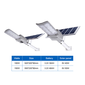 Éclairage solaire extérieur pour routes, étanche IP65, lampadaire 100W 150W, en aluminium moulé sous pression, lampadaire solaire LED séparé - Product Image 6