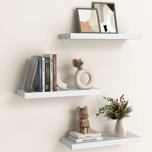 Estantería blanca decorativa para pared, mueble para sala de estar, cocina - Product Image 2