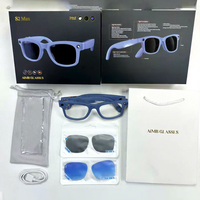 Lentes Inteligentes AIMB-S2 Max 2MP con Reconocimiento de Imágenes por IA, Traducción en Tiempo Real, Ligeras para Llamadas, Botón Táctil
