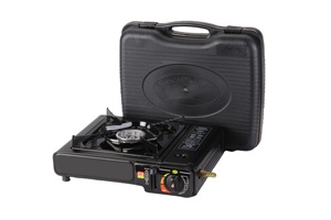 Draagbare gasfornuis met BBQ-<span class=keywords><strong>set</strong></span>, campinggasfornuis met accessoires, gasbrander voor buitengebruik - Product Image 2