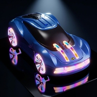 Voiture RC de drift à commande gestuelle 2.4G, supercar télécommandée avec fonction de pulvérisation et cascades 360° °   4WD Rechargeable App Obstacle Avoidance Gift Boys