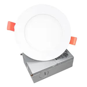 6inch 12W 5CCT dimmable recessed downlights led panel light