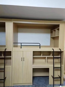 Modern her şey dahil ranza ikiz boyutu çok amaçlı yurt aile öğrenci daire otel yatak odası şık yüksek yatak - Product Image 4