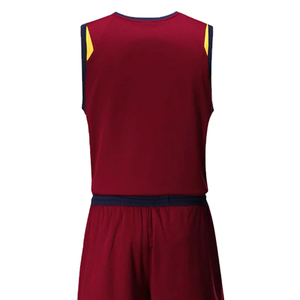 Ensembles d'uniformes de basketball professionnels à manches courtes, design personnalisable, tissu confortable et respirant, uniformes de sport de basketball - Product Image 6