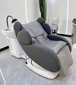 Sillón de Masaje Eléctrico Inteligente para el Cuidado del Cabello, Cama de Lavado de Cabello, Sillón Giratorio Multifuncional para el Cuidado del Cuero Cabelludo - Product Image 6