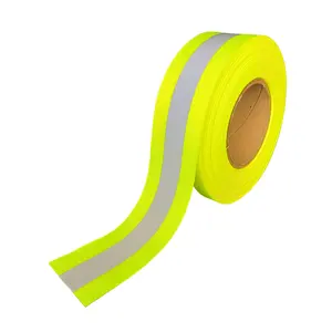 High Visibility Sewing Fireproof Flame Retardant Reflective Tape 3M Fire Retardant