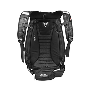 <span class=keywords><strong>Mochila</strong></span> Impermeable Grande para Motocicleta MOTOCENTRIC de 30-48L, Alforjas Elegantes de Fibra de Carbono para Motocicletas - Product Image 2