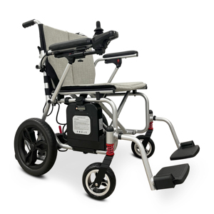 Silla de Ruedas Eléctrica Plegable Ultraligera y Económica KSM-506P, Batería de Litio de 6A/10A, Silla de Ruedas Motorizada Portátil para Personas con Discapacidad - Product Image 1