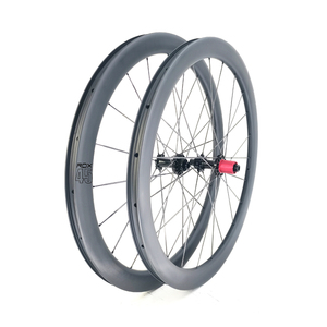 SOARROCS 1250g Roues de vélo de route en carbone 45mm Tubeless Ready 21 trous 36T Moyeu frein à disque Center Lock Rayons en carbone <span class=keywords><strong>Roue</strong></span> de gravier - Product Image 1